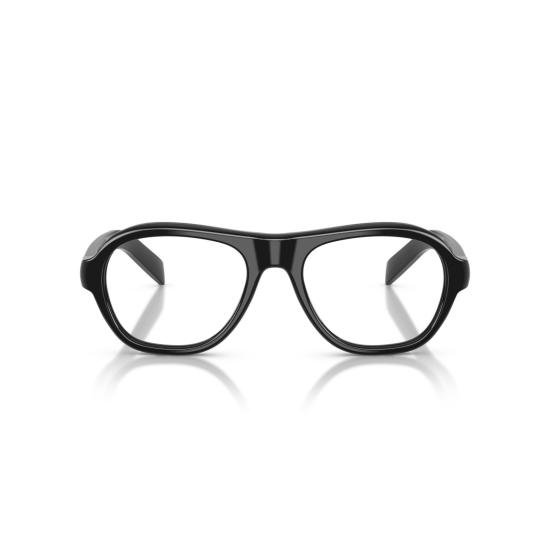 26SS 프라다 선글라스 0Pr C12v 오버사이즈 직사각형 블랙 아세테이트