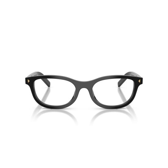 26SS 프라다 선글라스 0Pr D01vu 직사각형 검정색 아세테이트 안경