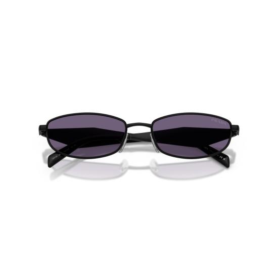 26SS 프라다 선글라스 0Pr D51s 블랙 직사각형 금속 프레임 - PRADA