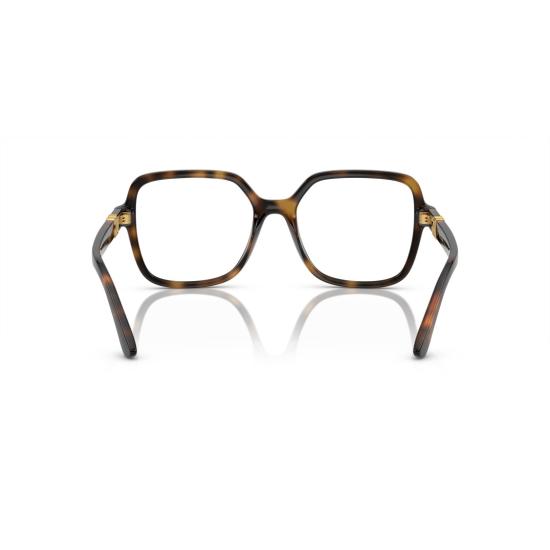 26SS 돌체앤가바나 안경 0Dg5105u 오버사이즈 스퀘어 프레임 호피무늬 - DOLCE & GABBANA