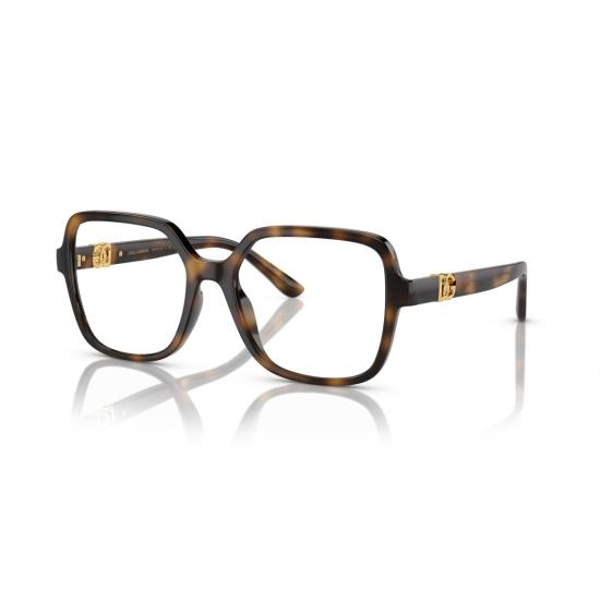 26SS 돌체앤가바나 안경 0Dg5105u 오버사이즈 스퀘어 프레임 호피무늬 - DOLCE & GABBANA