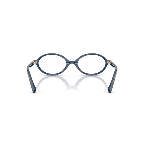 26SS 미우미우 안경 0Mu 01Xv 반투명 아세테이트 타원형 프레임 안경 - MIU MIU