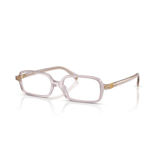 26SS 미우미우 안경 0Mu 01Yv 오버사이즈 직사각형 안경 - MIU MIU