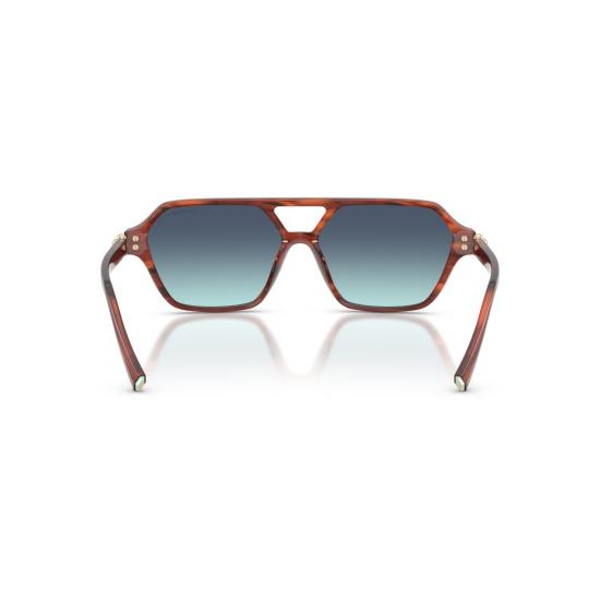 26SS 티파니앤코 선글라스 0Tf4264u 기하학적 무늬의 호피무늬 - TIFFANY & CO