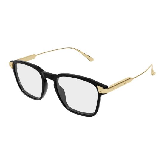  까르띠에 안경 Ct0611o 사각형 검정색 안경 - CARTIER
