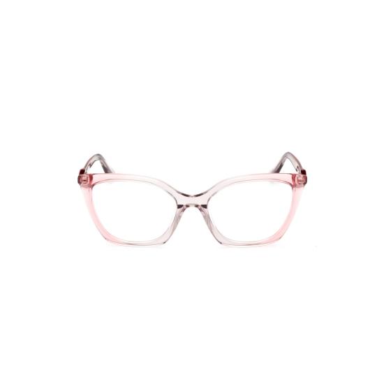  게스 안경 Gu2965 55074 반투명 핑크 사각 프레임 안경