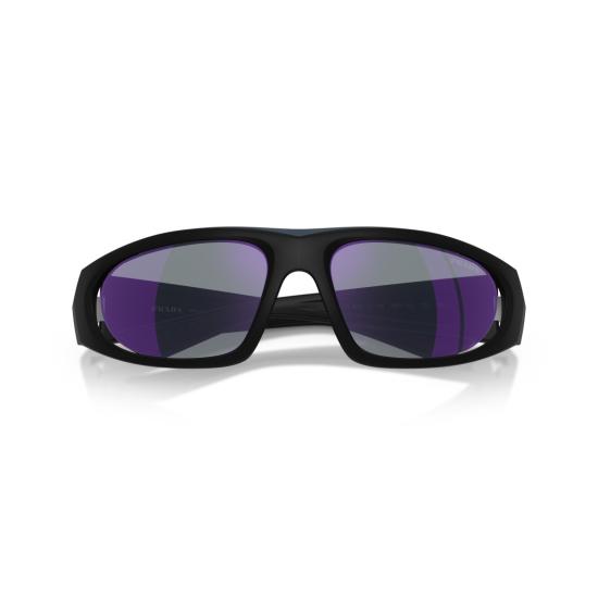 26SS 프라다 선글라스 0Ps B03s 랩어라운드 블랙 - PRADA