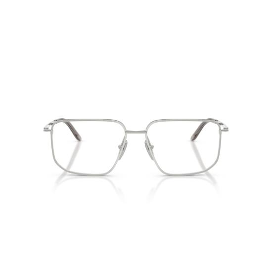 26SS 프라다 선글라스 0Pr C52v 직사각형 은색 금속 프레임 안경