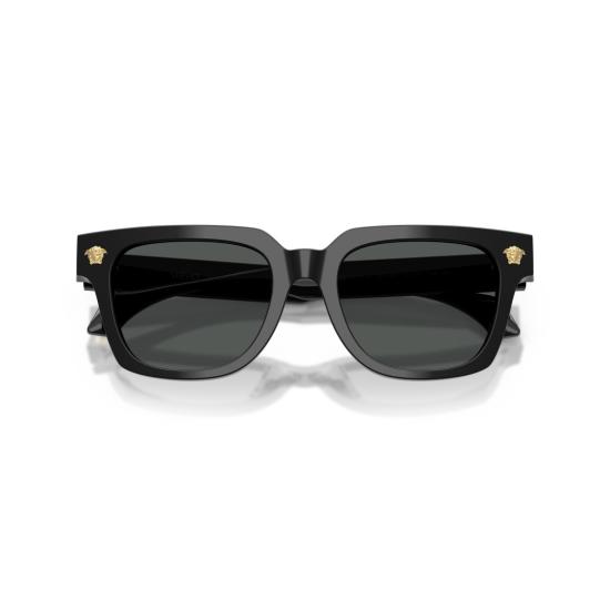 26SS 베르사체 선글라스 0Ve4510u 직사각형 블랙 아세테이트