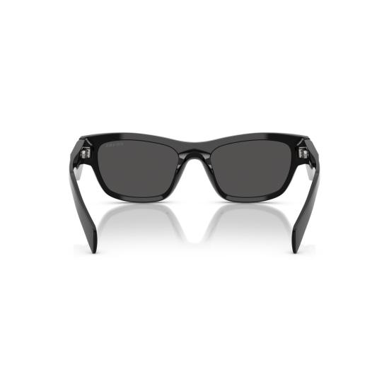 26SS 프라다 선글라스 0Pr B09s 볼드 직사각형 프레임 블랙 아세테이트 - PRADA