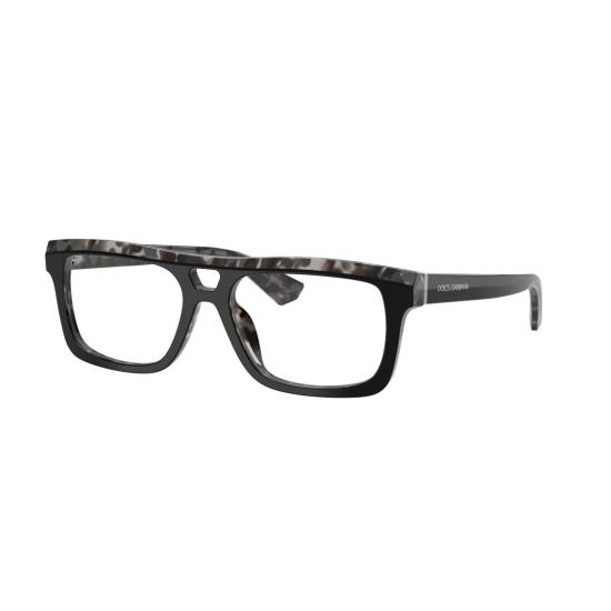 26SS 돌체앤가바나 안경 0Dg3431 볼드한 직사각형 프레임 안경 - DOLCE & GABBANA
