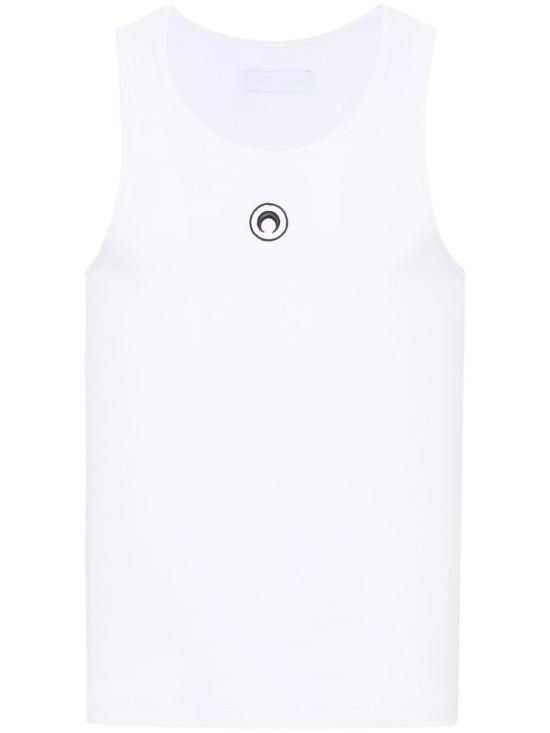 26SS 마린세르 민소매 티셔츠 MTT081A CJER0011WH10 Bianco