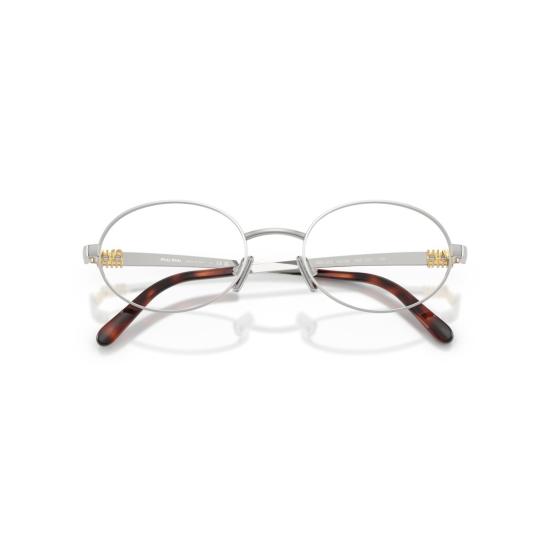 26SS 미우미우 안경 0Mu 50Zv 타원형 금속 - MIU MIU