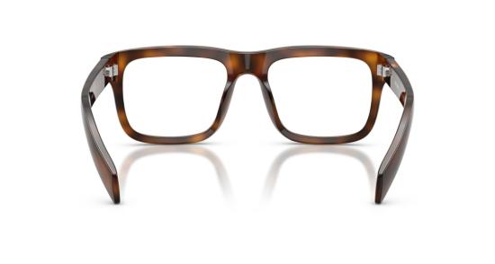 26SS 프라다 안경 0Pr D02v 오버사이즈 스퀘어 프레임 호피무늬 아세테이트 - PRADA