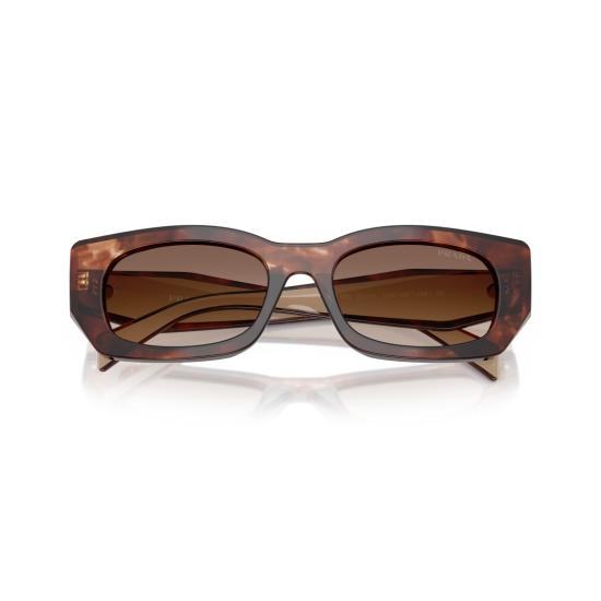 26SS 프라다 선글라스 0Pr B05s 호피무늬 아세테이트 직사각형 - PRADA