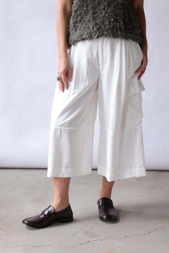  로렌 마누지안 팔라초 팬츠 로렌 마누기안 카고 - LAUREN MANOOGIAN