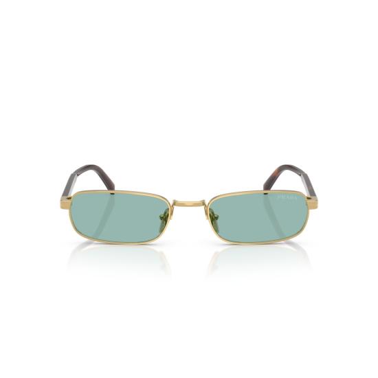 26SS 프라다 선글라스 0Pr B54s 골드톤 메탈 직사각형