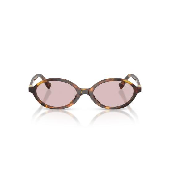 26SS 미우미우 선글라스 0Mu 04Zs 호피무늬 타원형