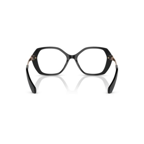 25FW 불가리 안경 4215KB 비스타 기하학적 블랙 아세테이트 안경 - BVLGARI