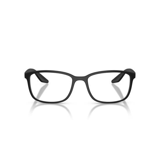 26SS 프라다 선글라스 0Ps 07Rv 무광 블랙 직사각형 안경