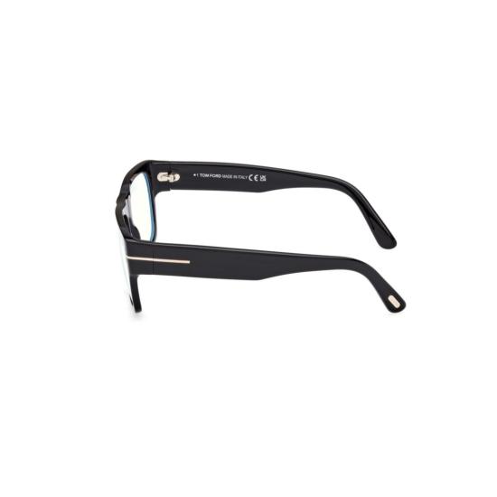  톰포드 안경 Ft6035-B 볼드 직사각형 아세테이트 안경 - TOMFORD