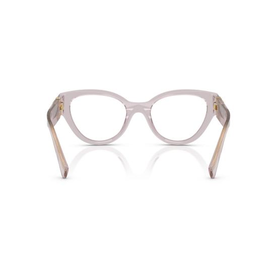 26SS 미우미우 안경 0Mu 01Vv 반투명 아세테이트 캣아이 - MIU MIU