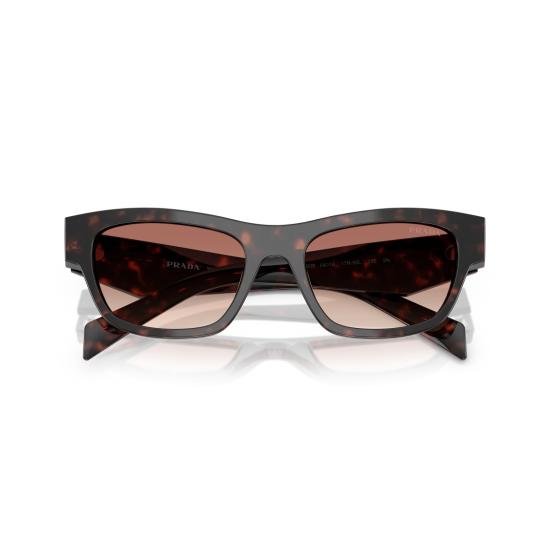 26SS 프라다 선글라스 0Pr B09s 직사각형 프레임 호피무늬 아세테이트 - PRADA