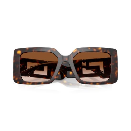 26SS 베르사체 선글라스 0Ve4505u 오버사이즈 스퀘어 프레임 - VERSACE