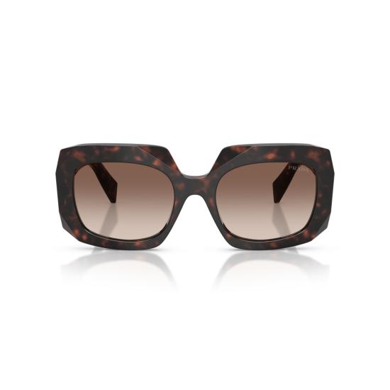 26SS 프라다 선글라스 0Pr B23s 오버사이즈 스퀘어 프레임 호피무늬