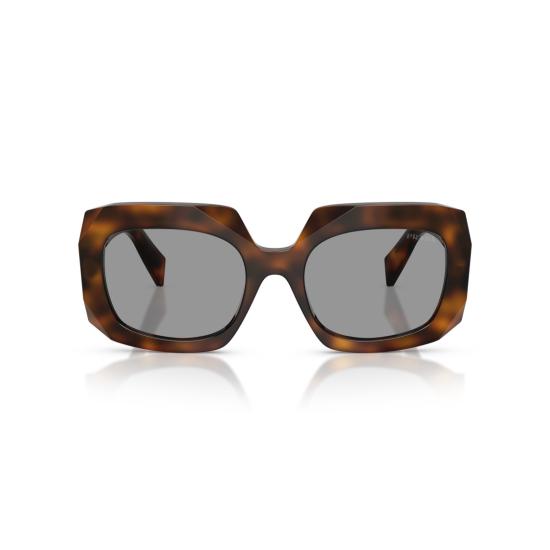 26SS 프라다 선글라스 0Pr B23s 오버사이즈 스퀘어 호피무늬