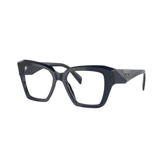26SS 프라다 안경 0Pr 09Zv 오버사이즈 블랙 아세테이트 안경 - PRADA