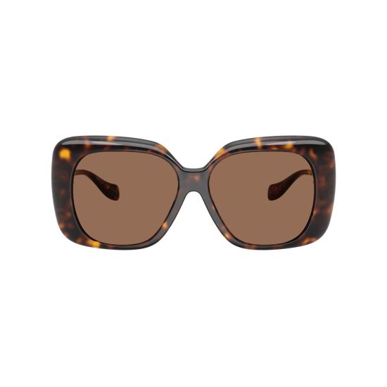 26SS 베르사체 선글라스 0Ve4499u 오버사이즈 호피무늬 사각 - VERSACE