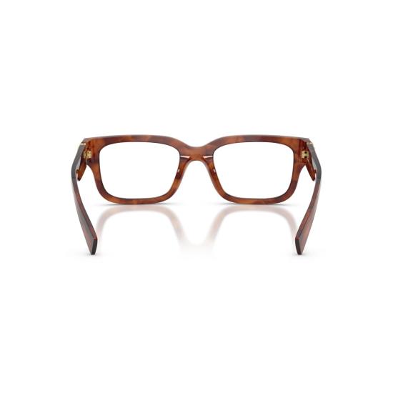 26SS 미우미우 안경 0Mu 02Yv 직사각형 호피무늬 아세테이트 - MIU MIU