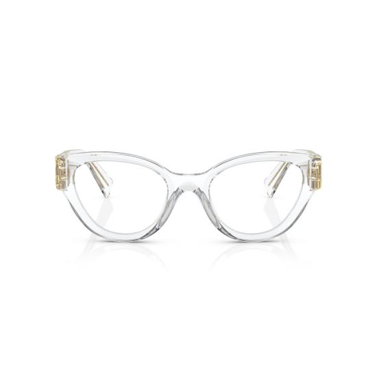 26SS 미우미우 안경 0Mu 01Vv 투명 아세테이트 캣아이 안경