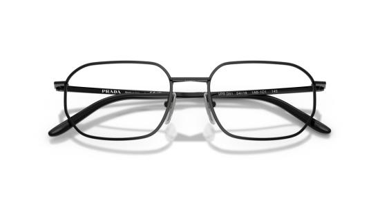 26SS 프라다 안경 0Pr D51v 기하학적 금속 프레임 - PRADA