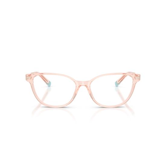 26SS 티파니앤코 안경 0Tf2223b 반투명 연분홍색 캣아이 안경