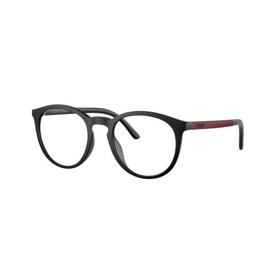 26SS 폴로 랄프로렌 안경 0Ph4183u 무광 블랙 원형 프레임 안경 - POLO RALPH LAUREN
