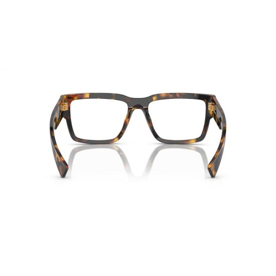 26SS 미우미우 안경 0Mu 02Xv 오버사이즈 스퀘어 프레임 호피무늬 아세테이트 - MIU MIU