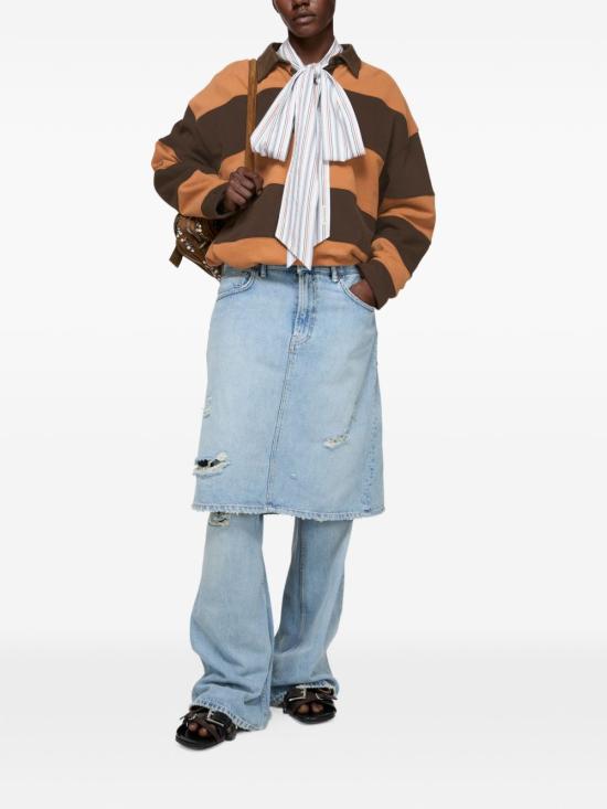 26SS 아크네 스튜디오 폴로 티셔츠 AI0183 CY7 Brown - ACNE STUDIOS