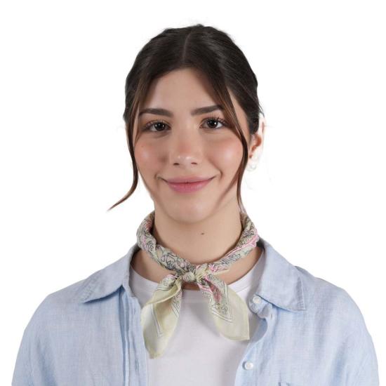  비스마야 머플러/스카프 Vismaya Jardin 반다나 오트밀 - VISMAYA