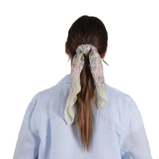  비스마야 머플러/스카프 Vismaya Jardin 반다나 오트밀 - VISMAYA