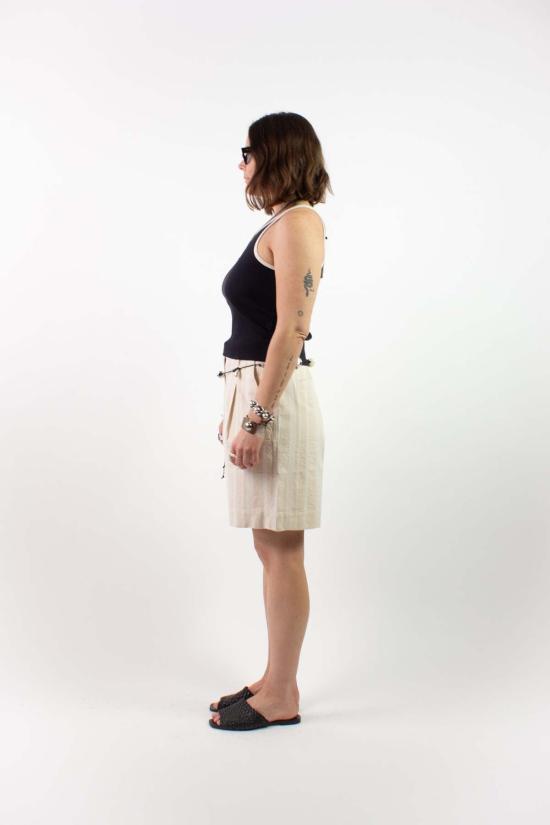  띵킹 뮤 민소매 티셔츠 씽킹 무 해리엇 콘트라스트 트림 탱크 - THINKING MU