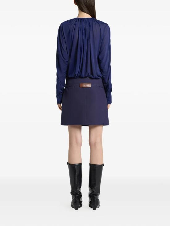 26SS 쿠레쥬 숏 스커트 226CJU368CO01347062 Blue - COURREGES