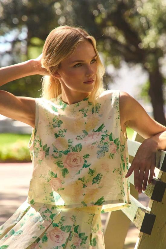  헌터 벨 민소매 티셔츠 매닝 탑 - HUNTER BELL