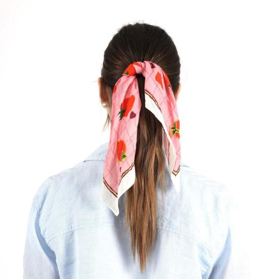  비스마야 머플러/스카프 딸기 스윗하트 반다나 - VISMAYA