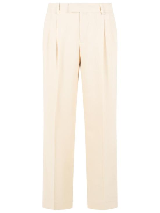 26SS 드롤드무슈 스트레이트 팬츠 K BP165 VI029OW Cream