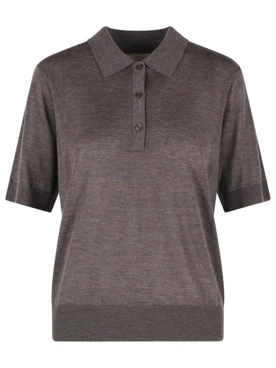 26SS 루루 드 세종 폴로 티셔츠 MIGOBROWN MELANGE Brown