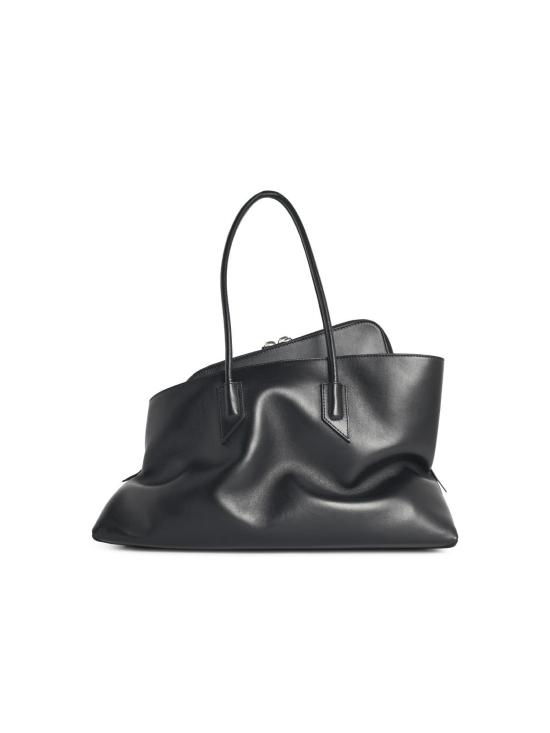 26SS 디 아티코 라 파세지아타 미디엄 탑 핸들 백 250WAH00054 LBT019AA100 Black - THE ATTICO