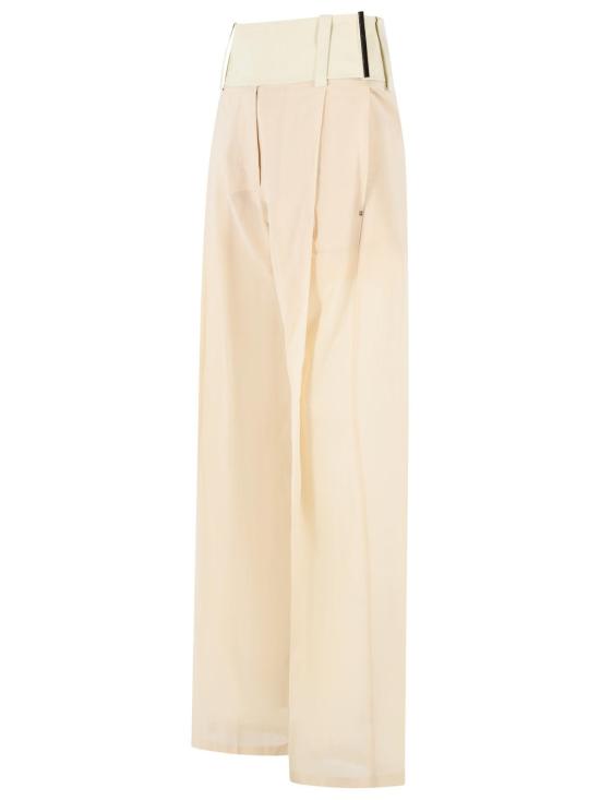 26SS 스포트막스 스트레이트 팬츠 2612131033001 Beige - SPORTMAX