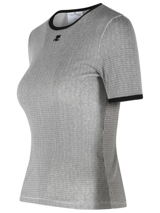 26SS 쿠레쥬 반팔 티셔츠 126JTS017JS0223B217 Grey - COURREGES